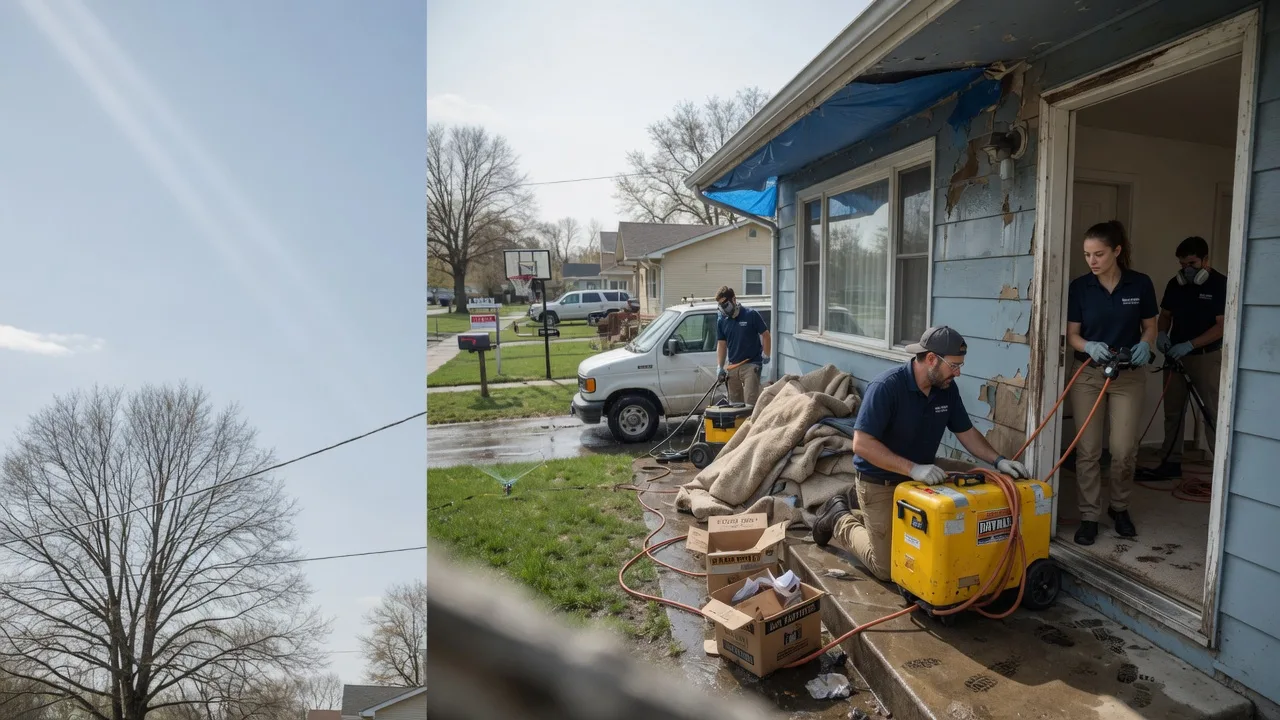 Basement Flood Cleanup in Greensburg, KS near me